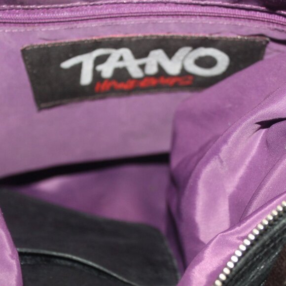 Tano Slouch Leather India Side Rings & Pockets Braided Strap Hobo Shoulderbag - Picture 2 of 13